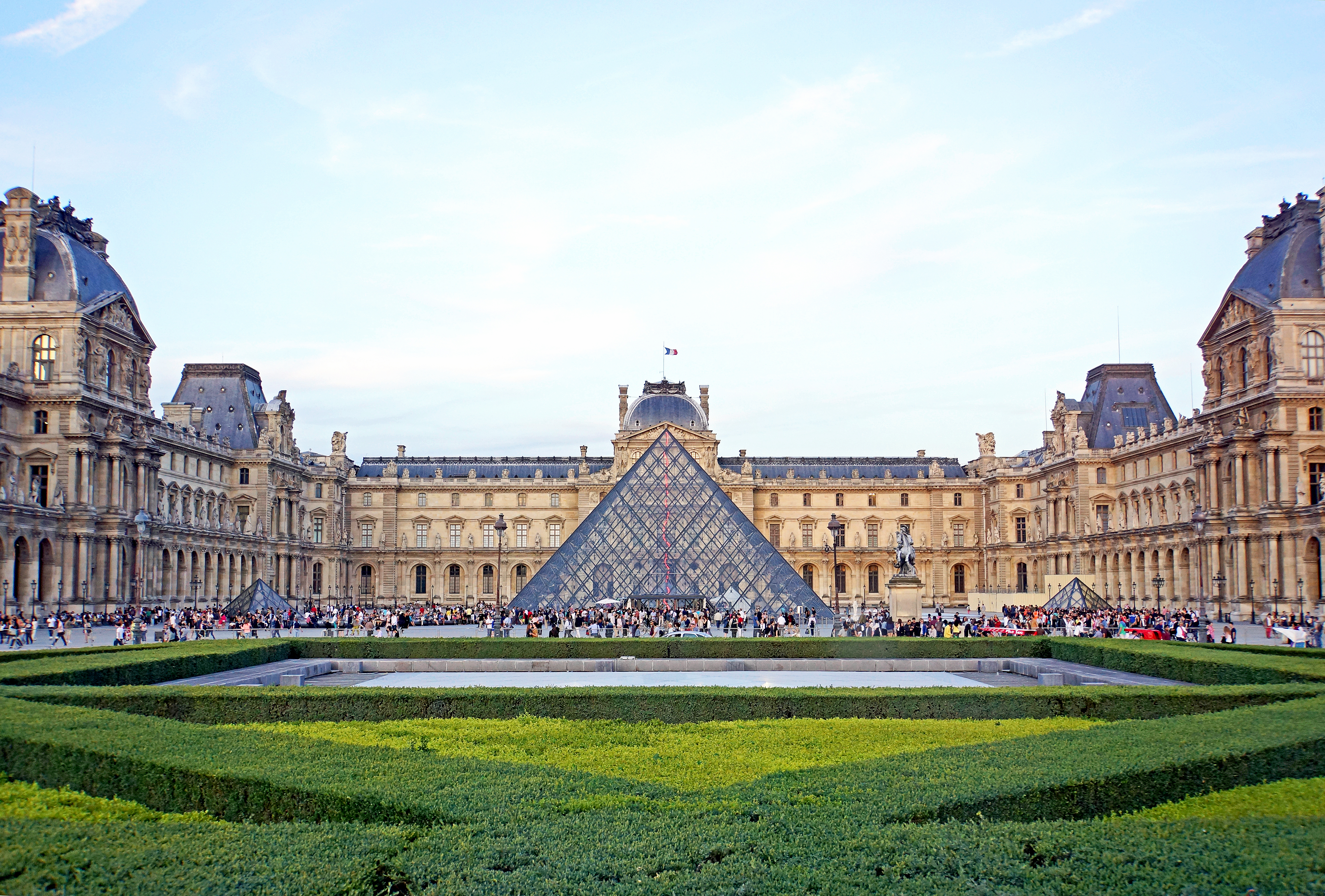 Grand hall of the Musée d'Orsay with its famous clock window